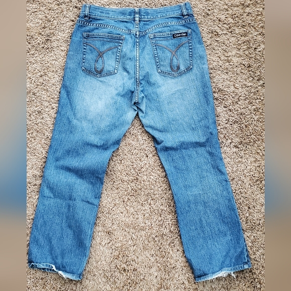 Calvin Klein low-rise bootcut jeans - Picture 4 of 6